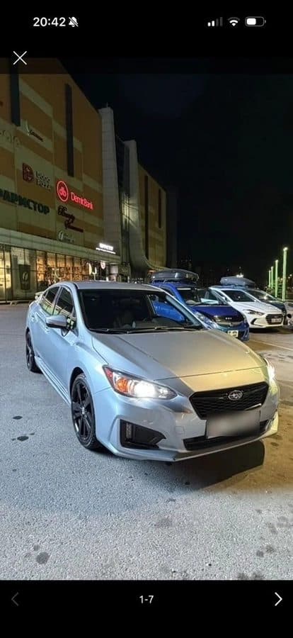 Subaru Impreza 2017, Бишкек