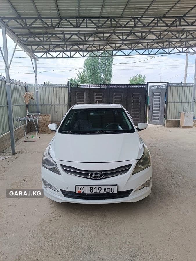 Hyundai Solaris 2015, Кызыл Адыр