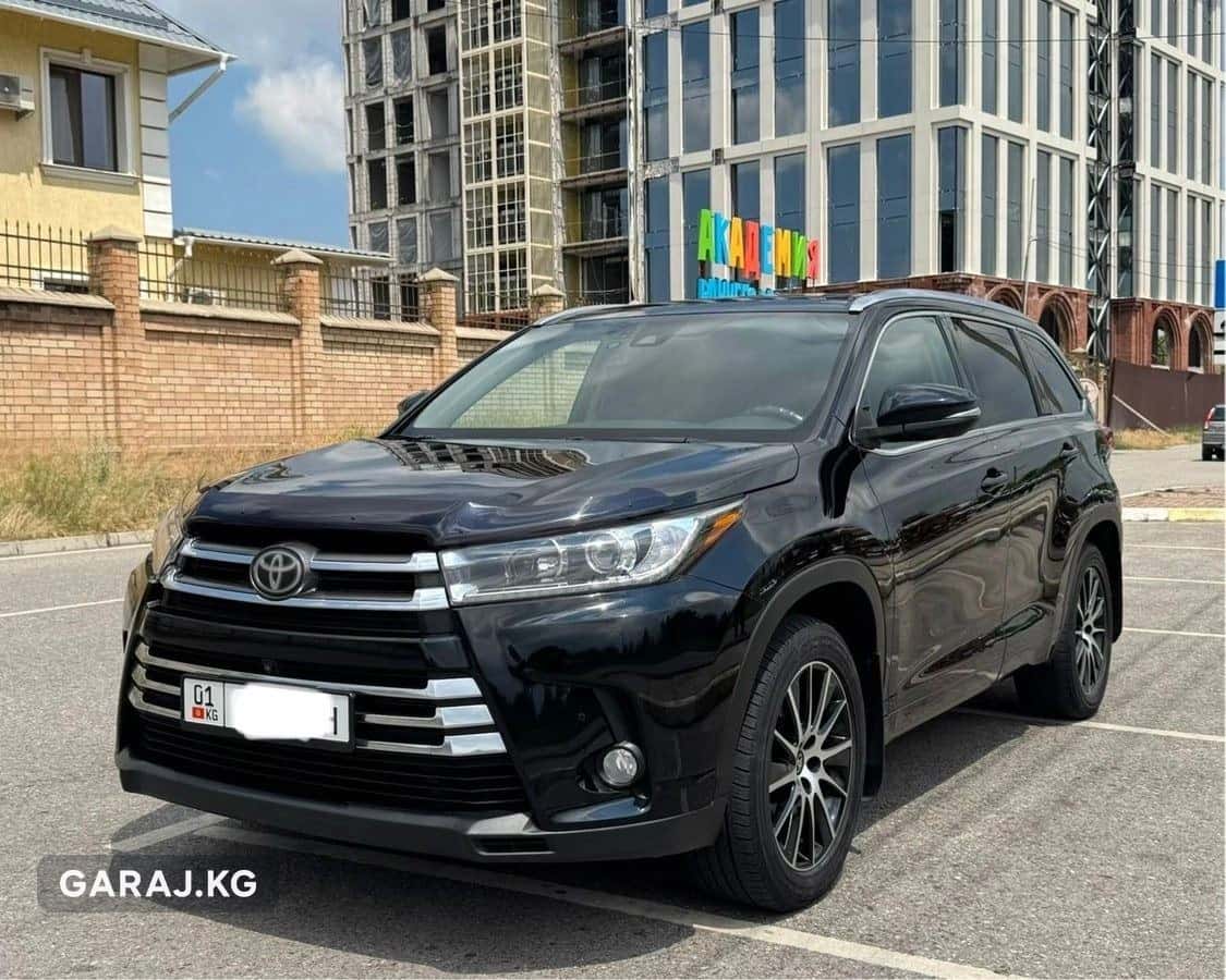 Toyota Highlander 2017, Бишкек
