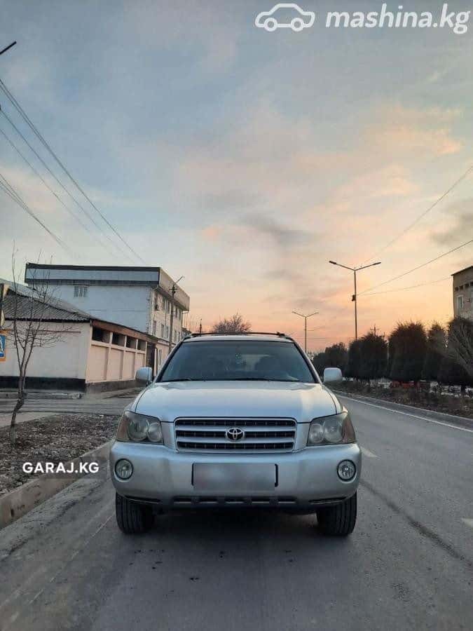 Toyota Highlander 2001, Манас