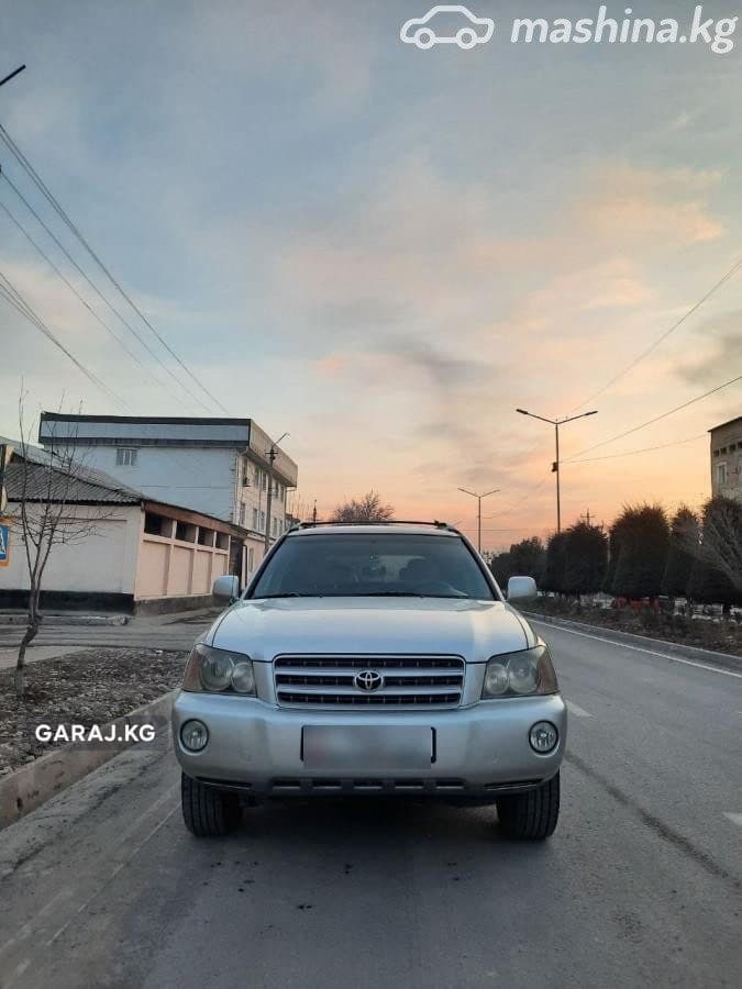 Toyota Highlander 2001, Манас