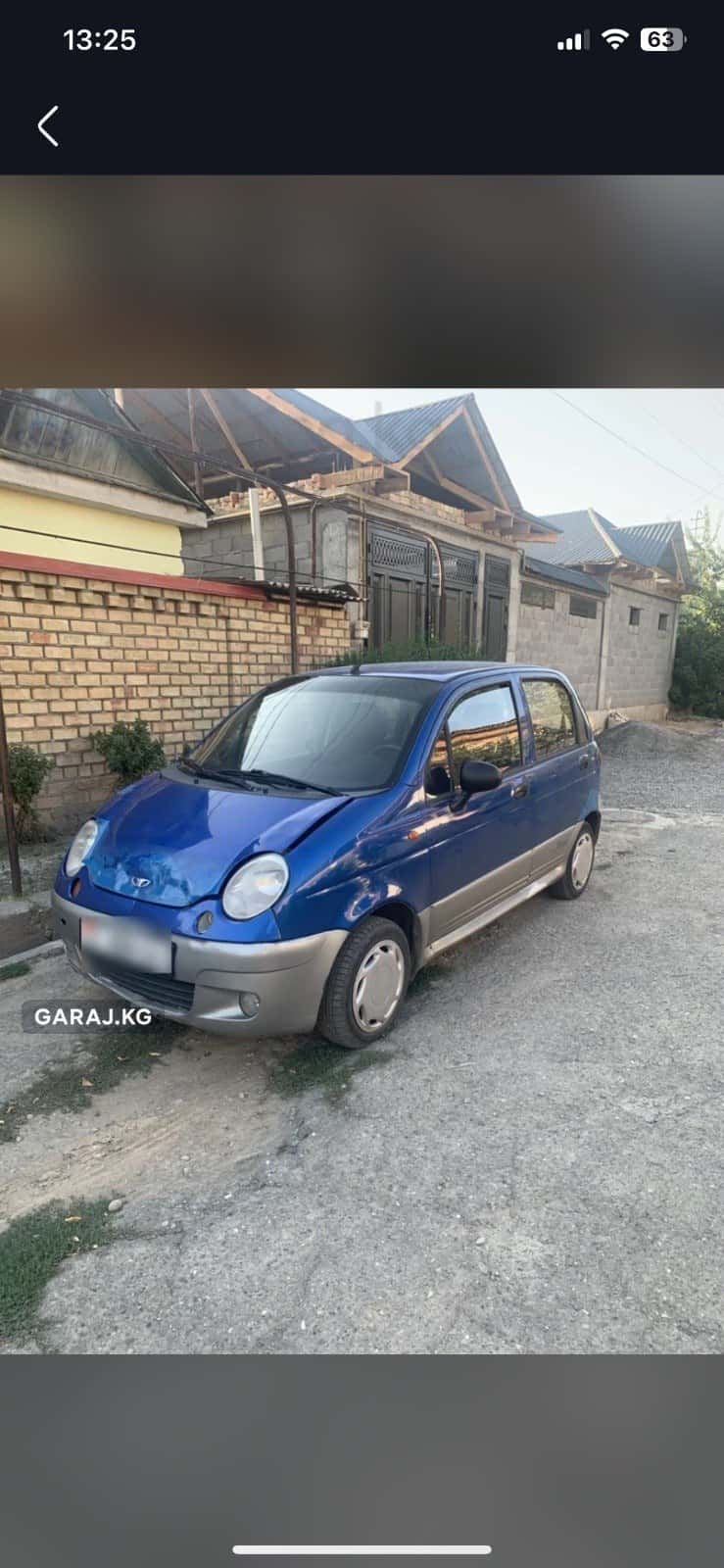 Daewoo Matiz 2010, Джалал-Абад