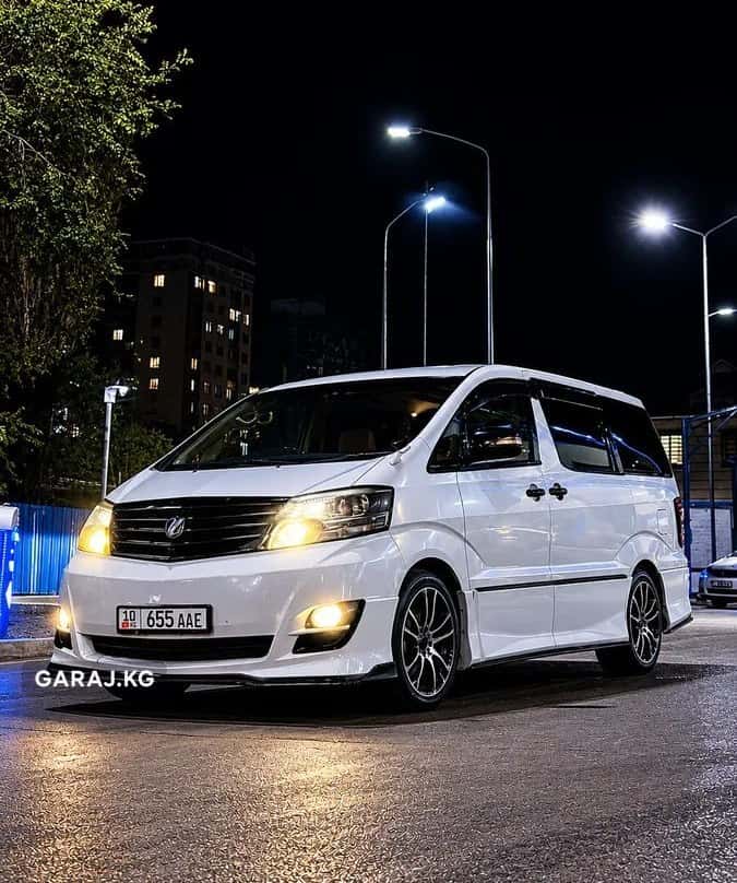 Toyota Alphard 2007, Кызыл-Кия