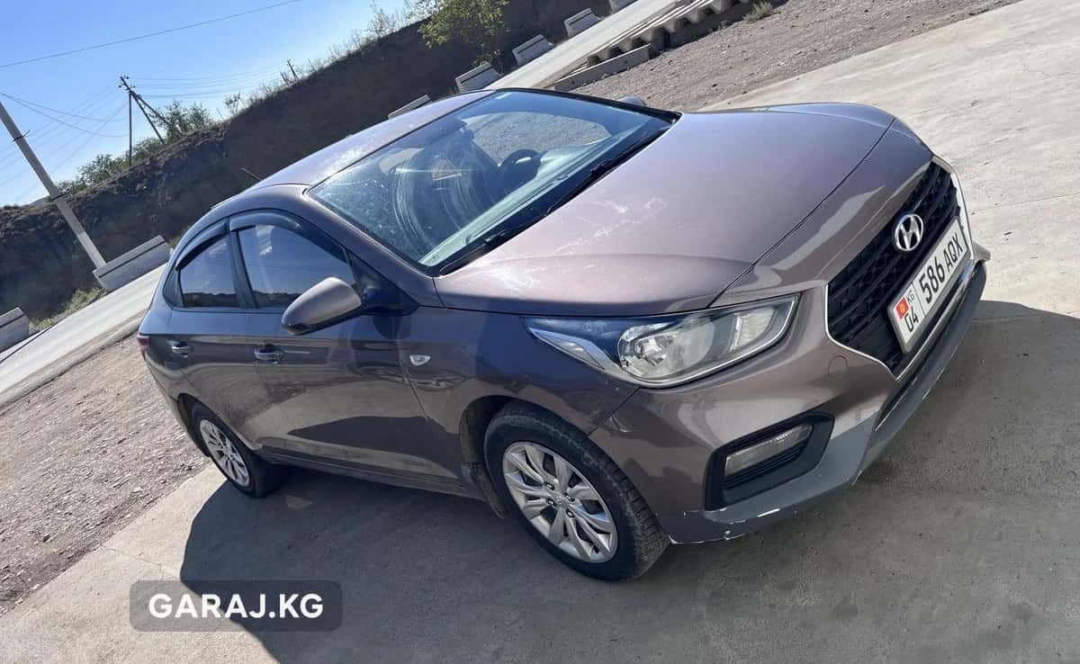 Hyundai Solaris 2018, Таш-Кумыр