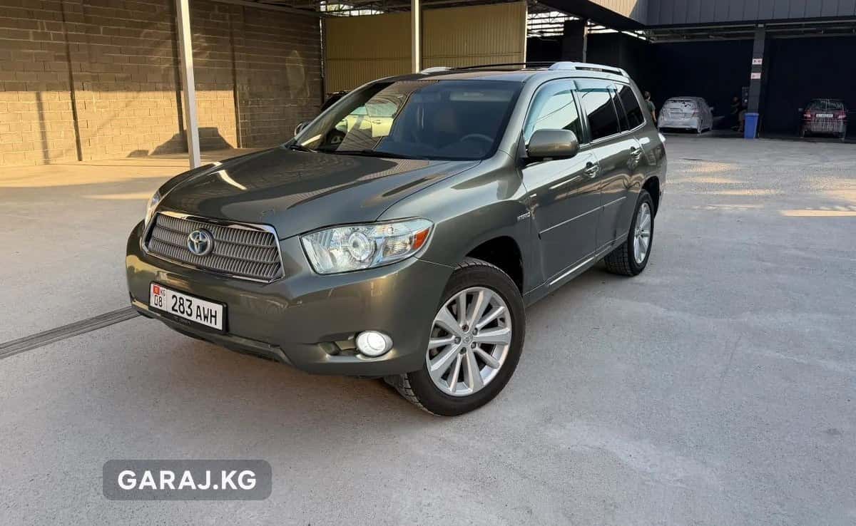 Toyota Highlander 2008, Манас (Джалал-Абад)