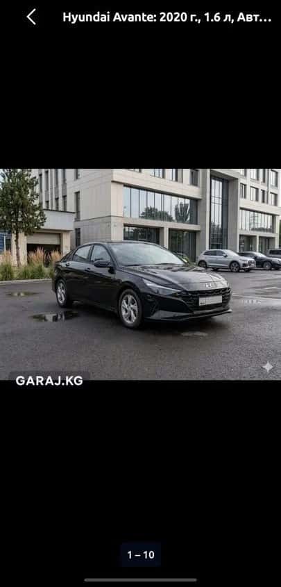 Hyundai Avante 2021, Манас (Джалал-Абад)