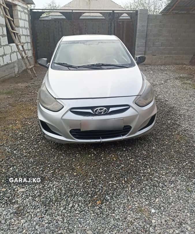 Hyundai Solaris 2011, Манас (Джалал-Абад)