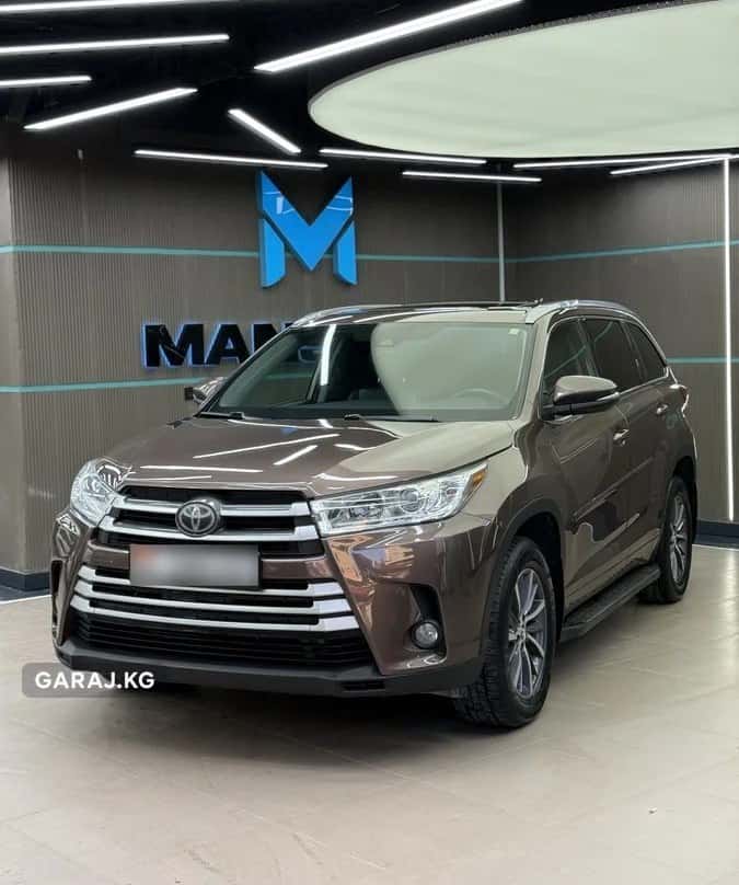 Toyota Highlander 2018, Бишкек
