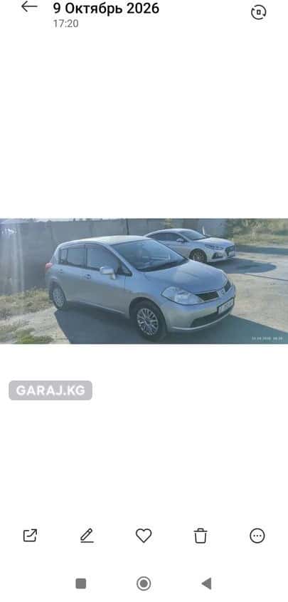 Nissan Tiida 2004, Бишкек