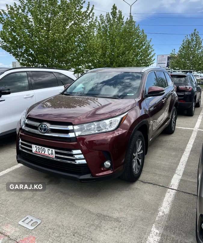 Toyota Highlander 2019, Бишкек