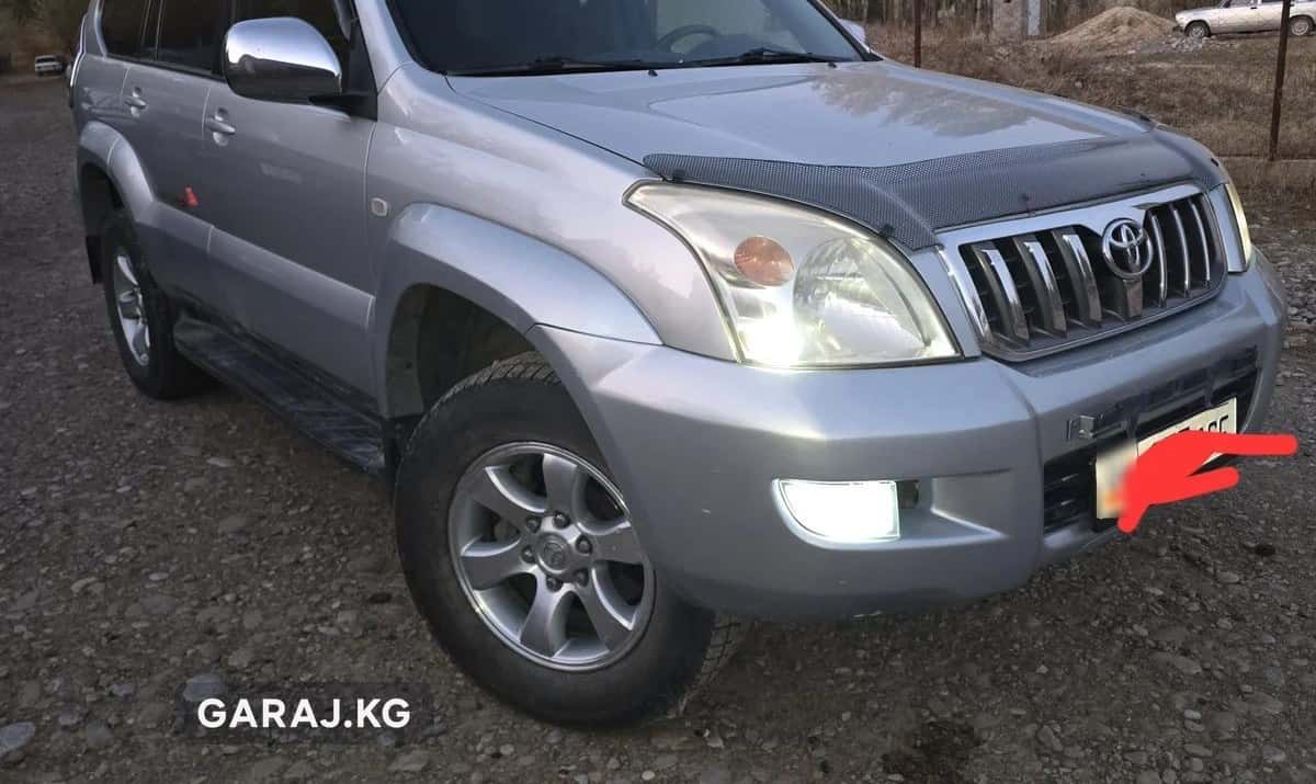 Toyota Land Cruiser Prado 120 2007, Манас (Джалал-Абад)