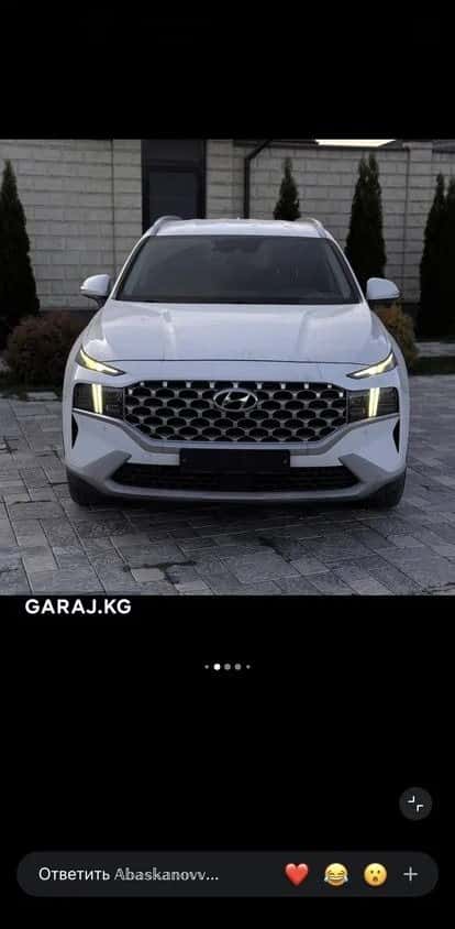 Hyundai Santa Fe 2021, Бишкек