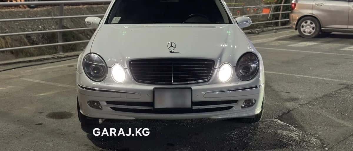 Mercedes-Benz E-Class 2004, Ош