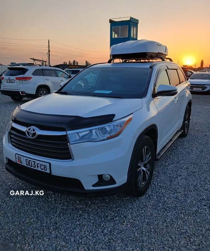 Toyota Highlander 2016, Бишкек