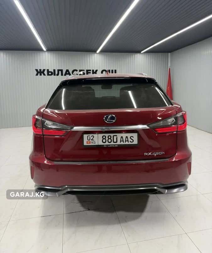 Lexus RX 2018, Ош