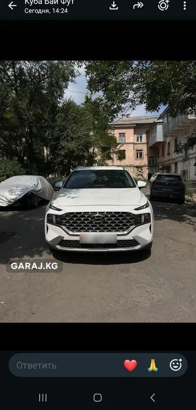 Hyundai Santa Fe 2021, Бишкек