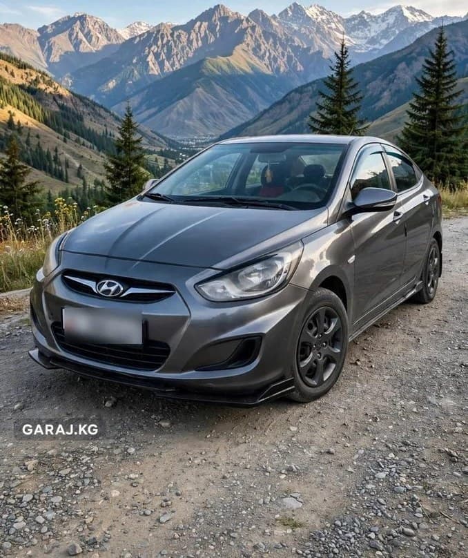 Hyundai Solaris 2013, Таш-Кумыр